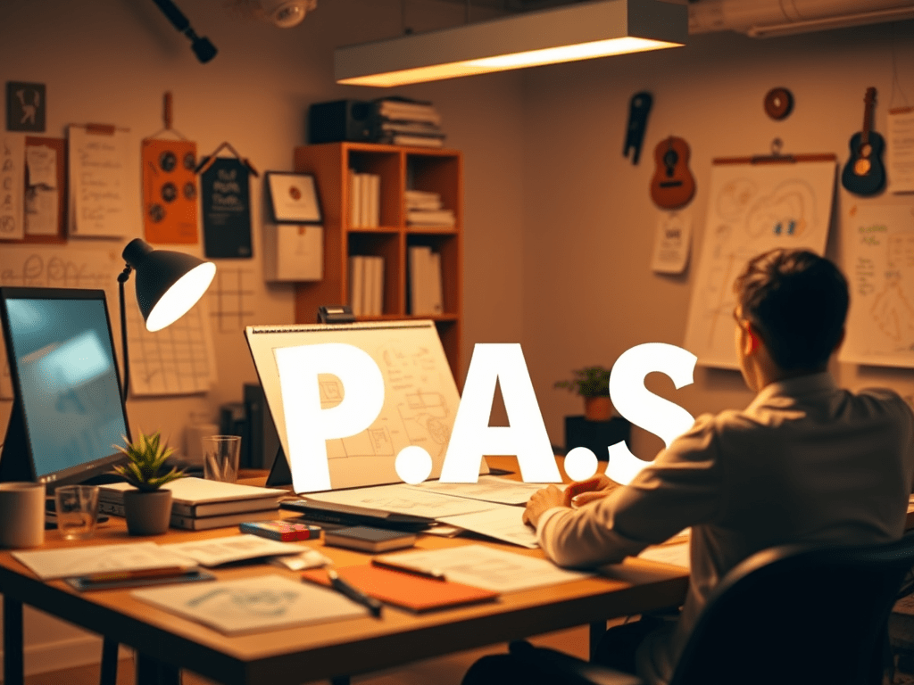 كتابة إعلانات ناجحة باستخدام معادلة P.A.S (Problem-Agitate-Solve)