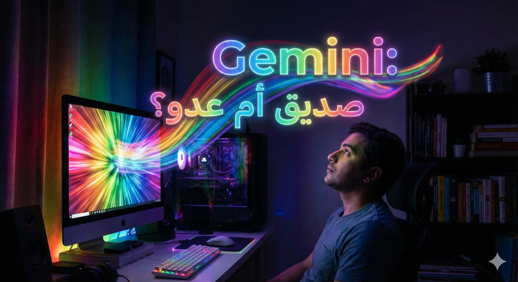 هل الذكاء الاصطناعي صديقي أم عدوي؟ تجربتي  في استخدام Gemini في صناعة&nbsp;المحتوى